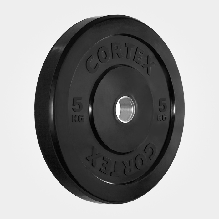 Barbell Weight Plate 5Kg Black